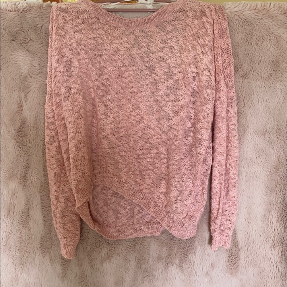 Pink Knit Sweater